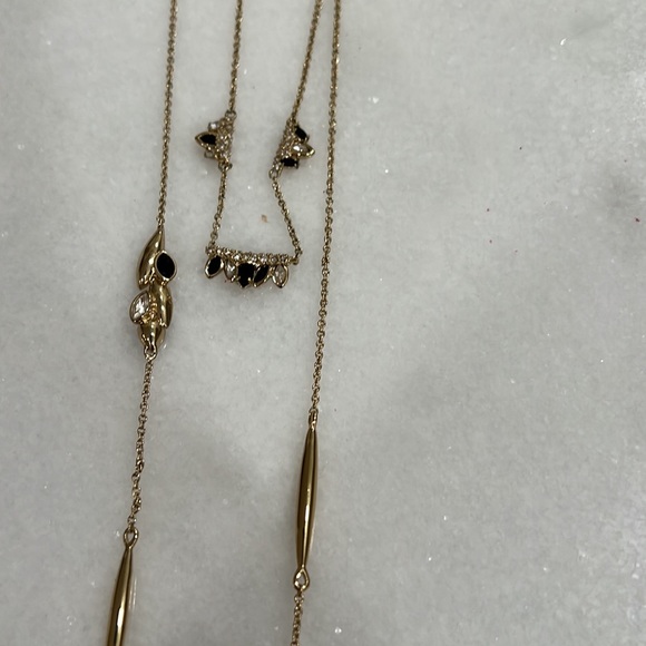 Alexis Bittar Miss Havisham double necklace - Picture 6 of 7